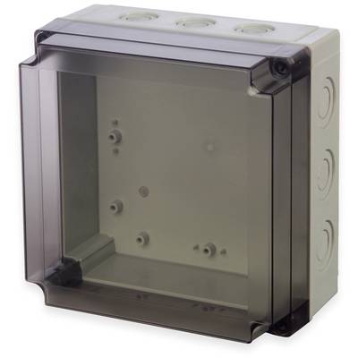 Fibox PCM 175/100 T Wand-Gehäuse, Installations-Gehäuse 180 x 180 x 100  Polycarbonat Lichtgrau (RAL 7035) 1 St. 