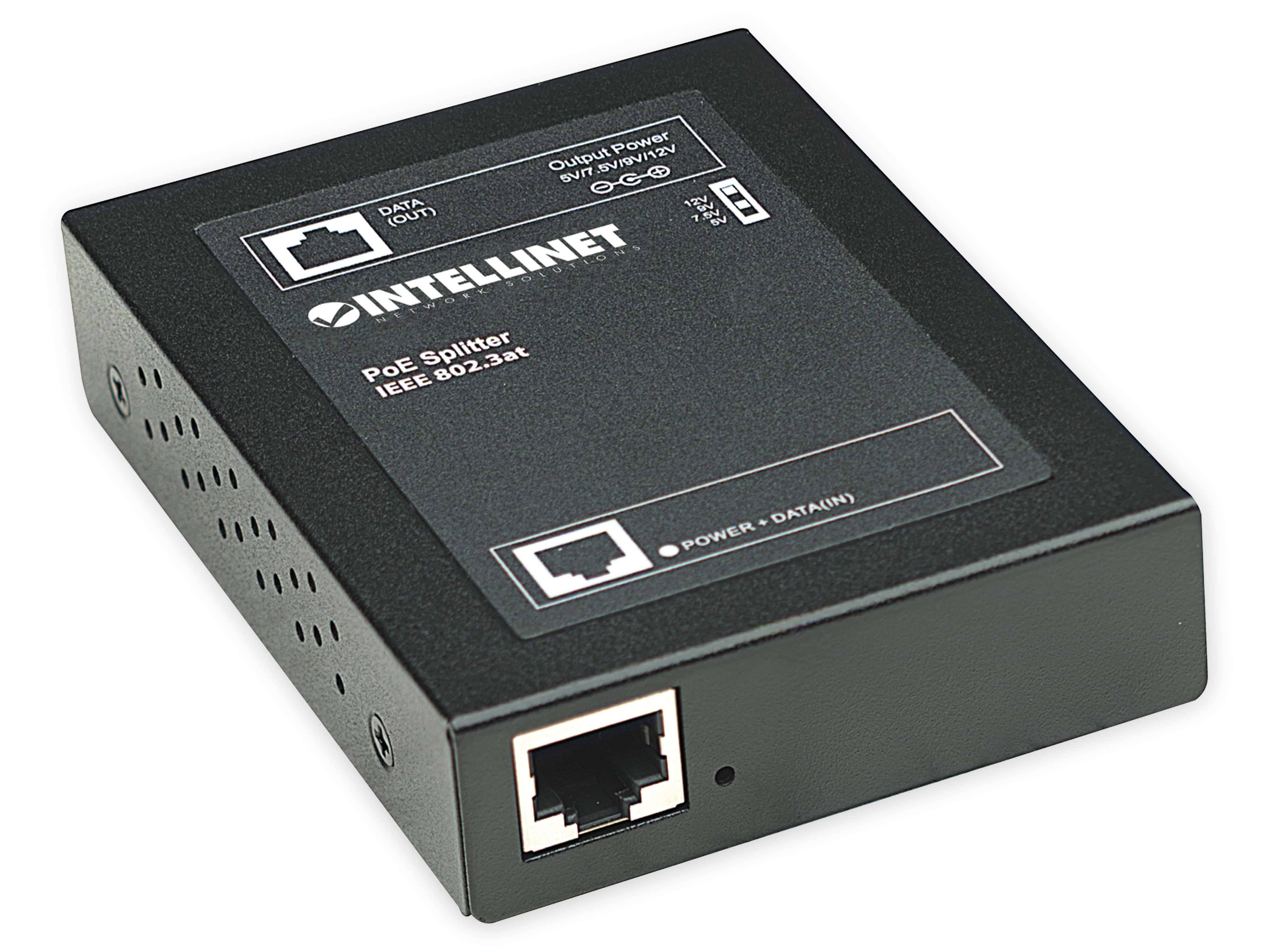 Symbolbild für Intellinet PoE+ Splitter, IEEE802.3at mit 5 / 7,5 / 9 / 12 V DC Ausgangsspannung