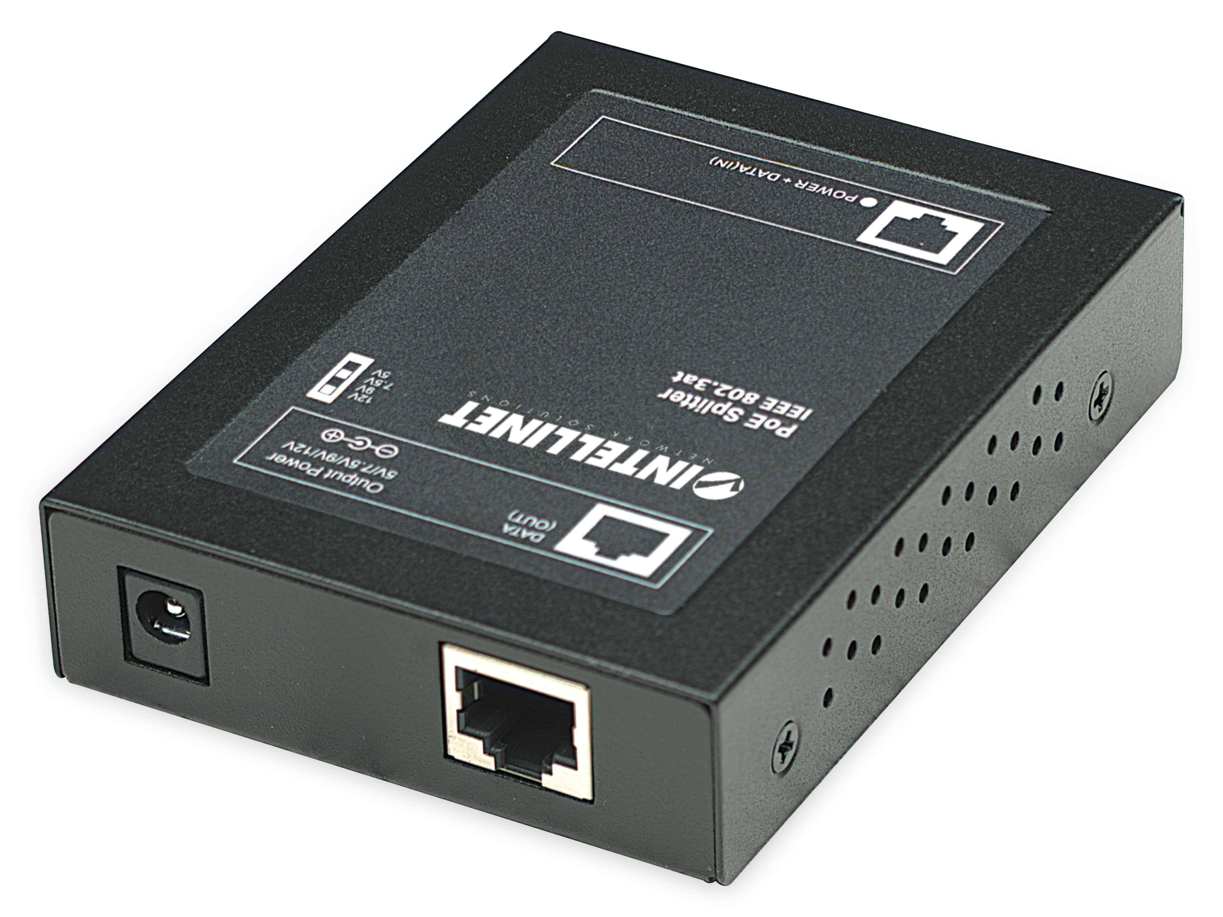 Symbolbild für Intellinet PoE+ Splitter, IEEE802.3at mit 5 / 7,5 / 9 / 12 V DC Ausgangsspannung