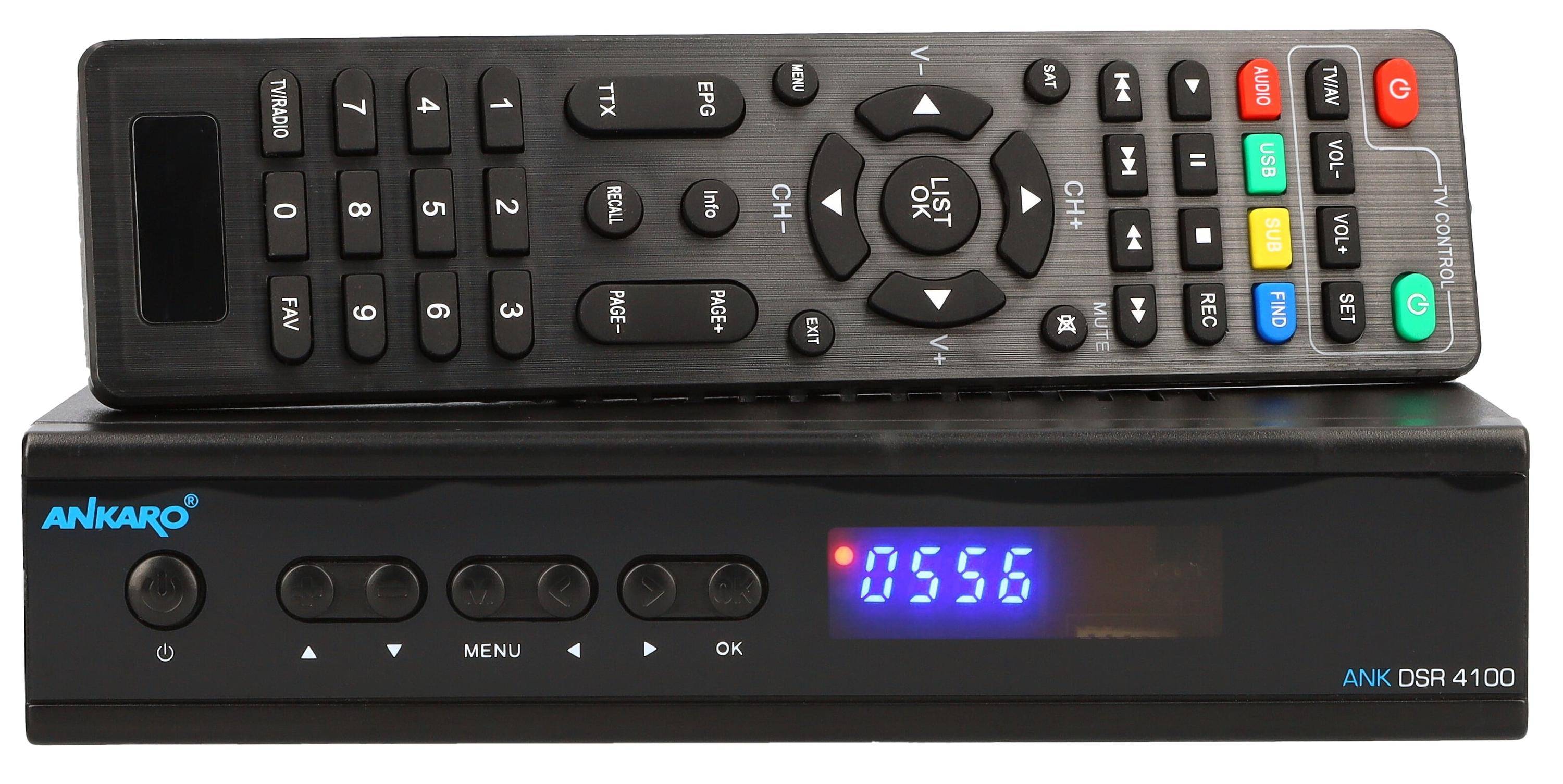 ANKARO DVB-S HDTV-Receiver DSR 4100-0