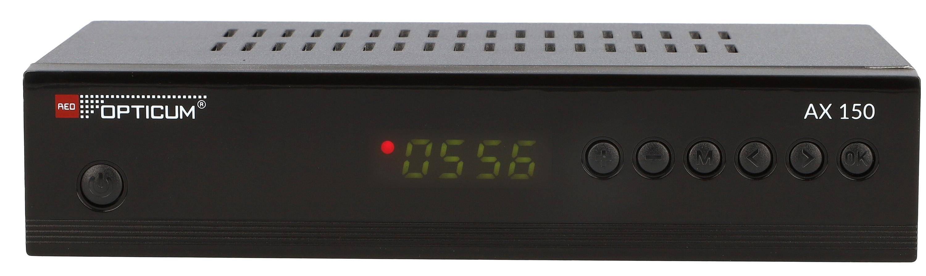 RED OPTICUM DVB-S HDTV Receiver AX HD 150-1