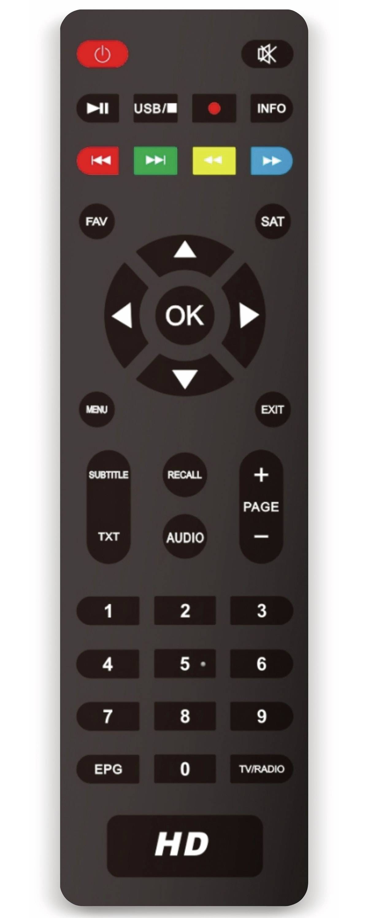 RED OPTICUM DVB-S2 HDTV Receiver AX 300 mini V3-4