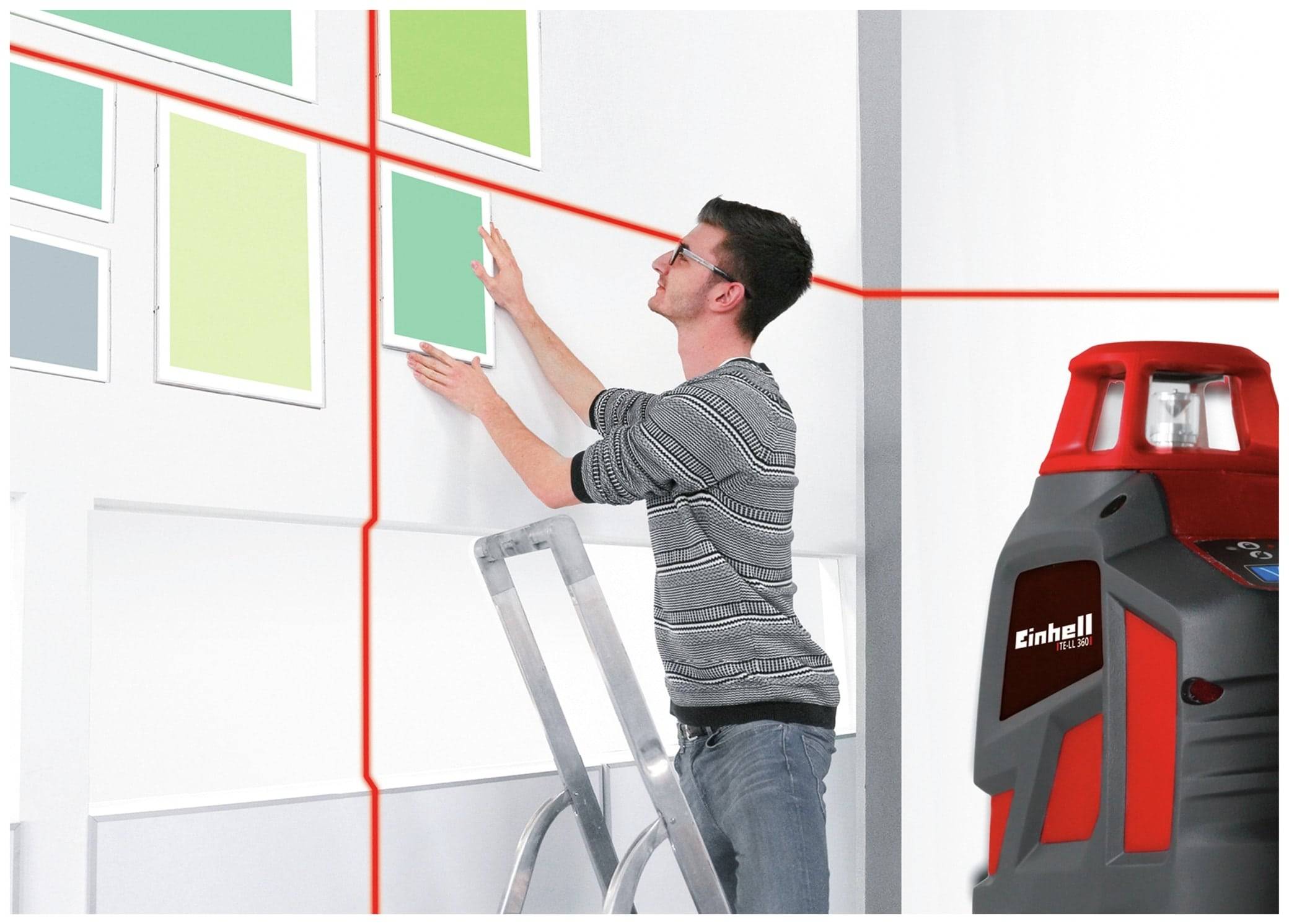Symbolbild für Einhell TE-LL 360 Kreuzlinienlaser Reichweite (max.): 20 m