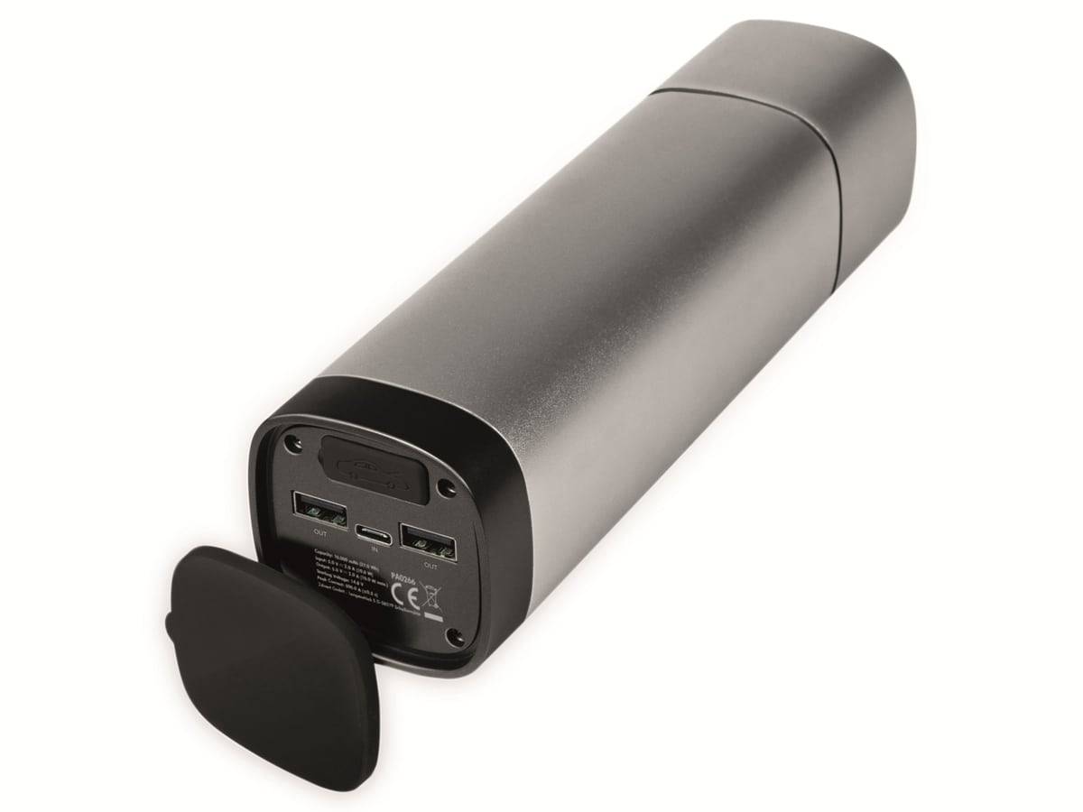 Symbolbild für LogiLink PA0266 - 10000 mAh - Lithium Polymer (LiPo) - 10 W - Metallisch - Power