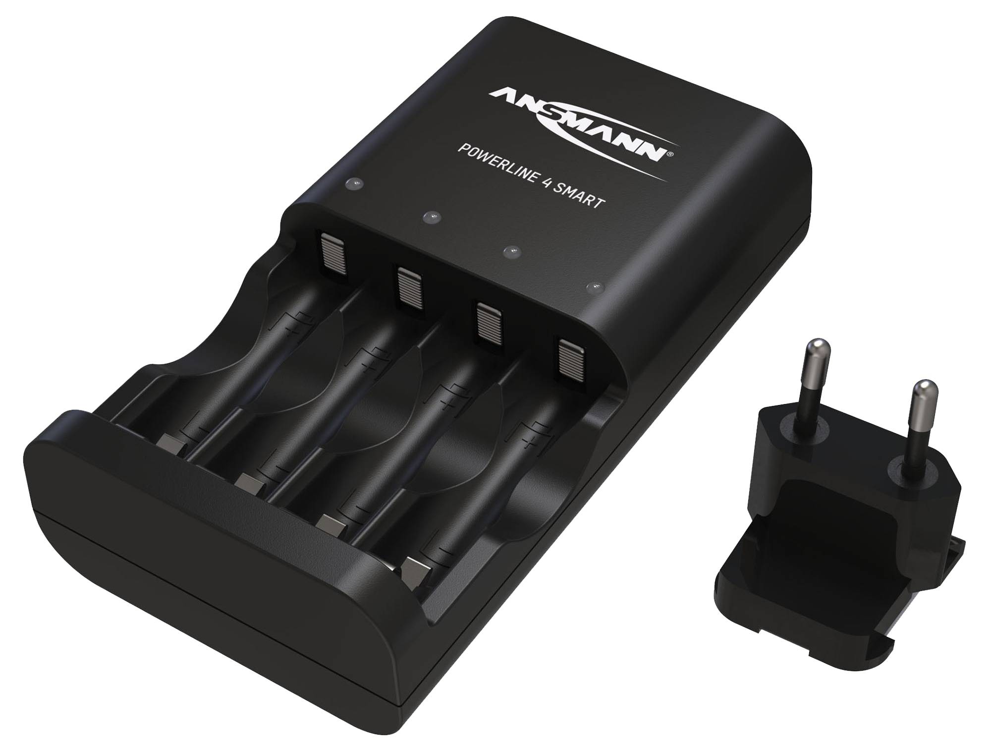 ANSMANN - Akku-Ladegerät Powerline NiMH/NiCD Mignon AA/Micro AAA - Nickel-Cadmium (NiCd) - Nickel-Metallhydrid (NiMH)-0