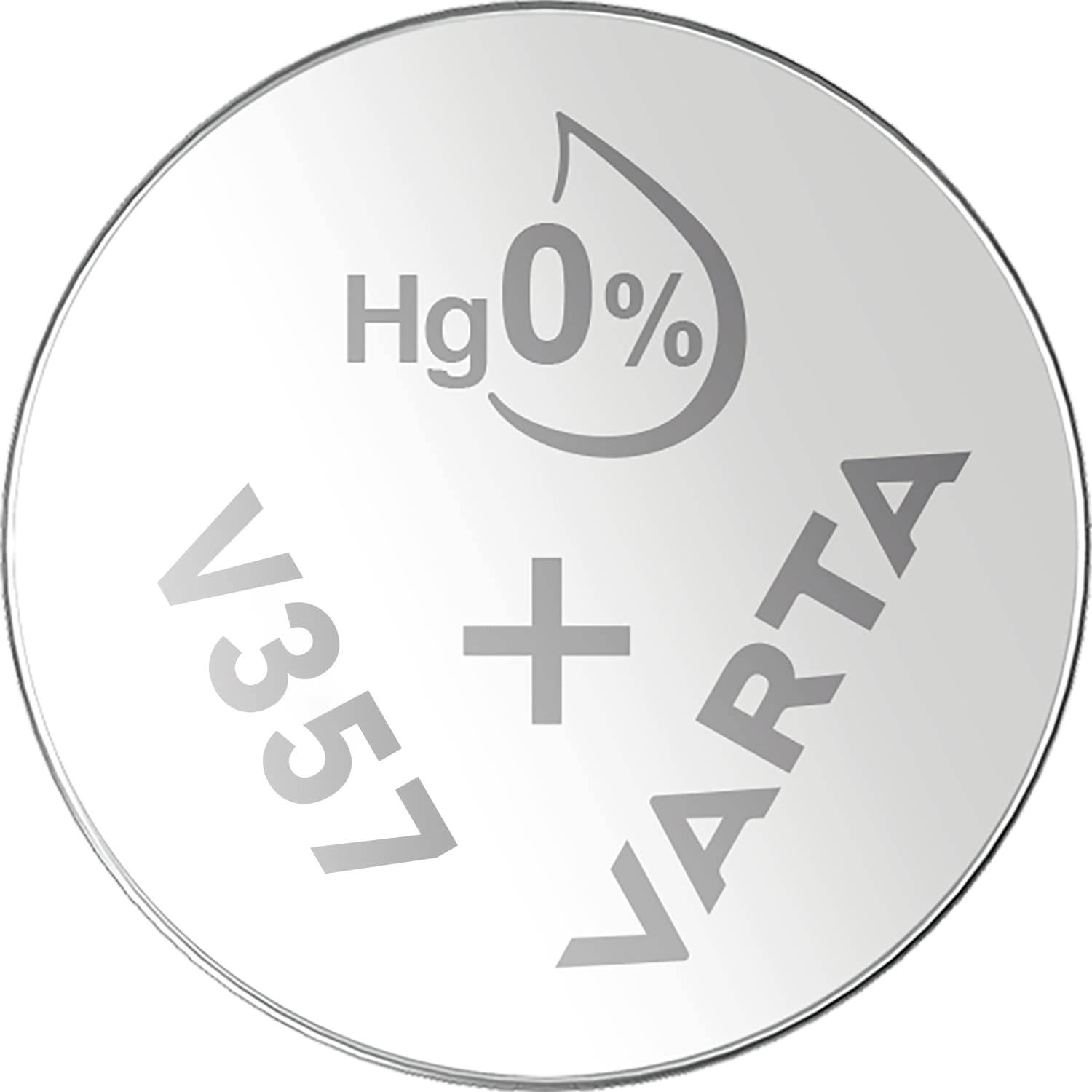 VARTA Knopfzelle Silver Oxide, 357 SR44, 1.55V, 10 Stück-0