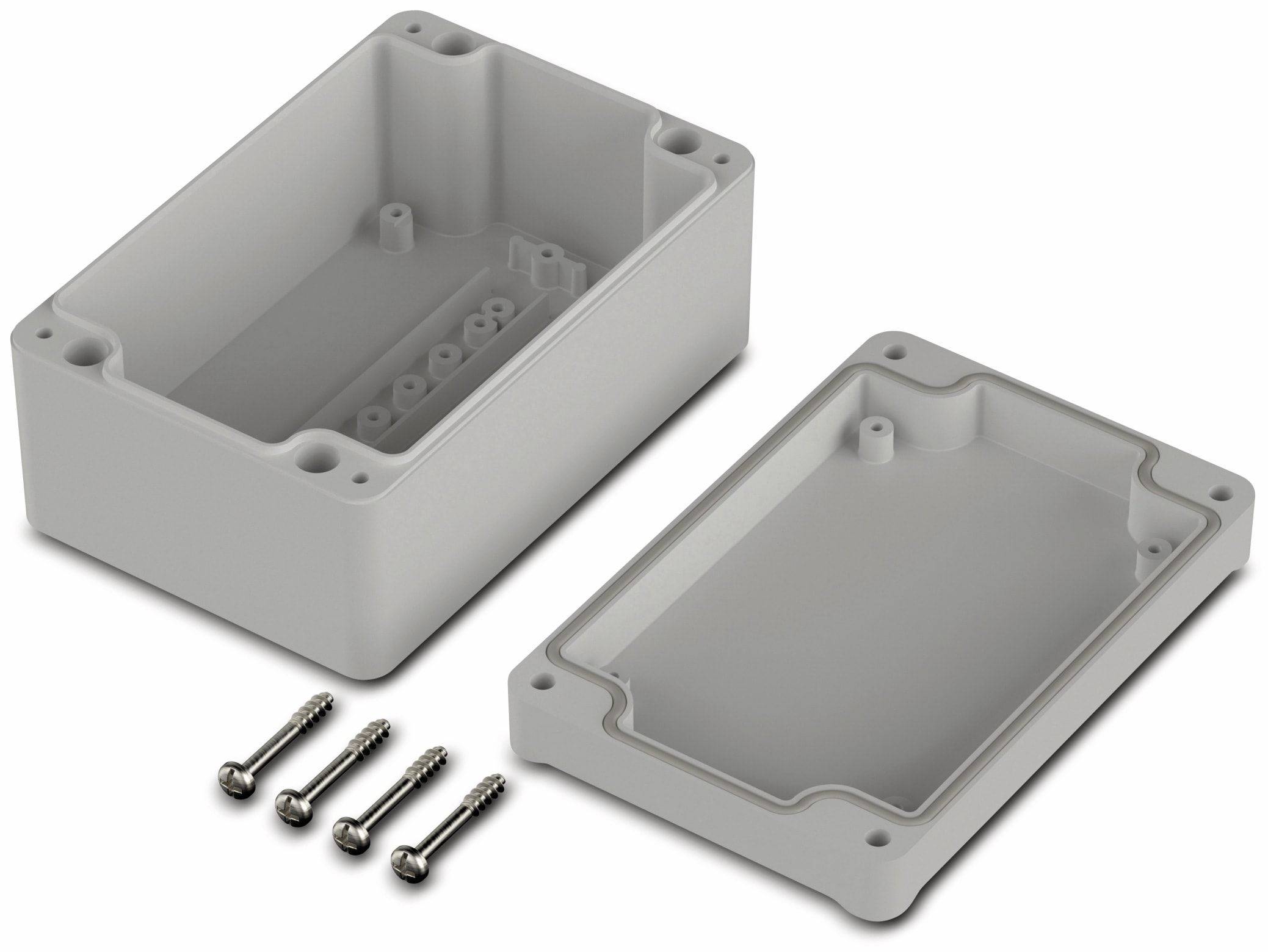 Symbolbild für BOPLA Gehäuse Euromas II 120 x 80 x 57 mm ABS hellgrau