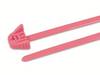 REZ300 Pink lösbarer Kabelbinder 305x4,7 mm HellermannTyton