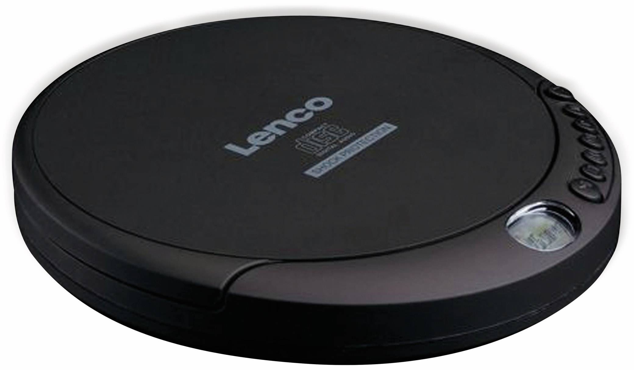 LENCO Portabler CD-Player CD-200BK, schwarz-1
