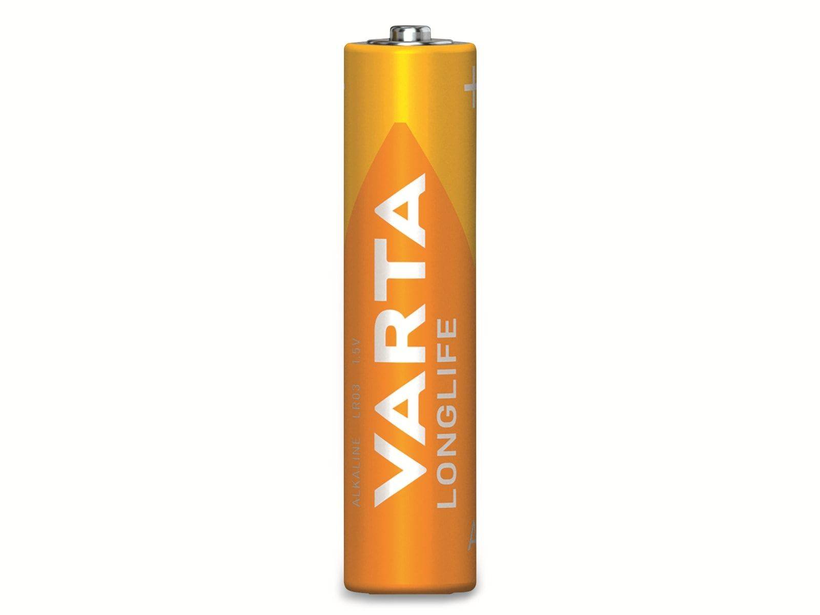 Varta Cons.Varta Varta Cons.Varta Longlife Micro 1,5/Al-Mn 4103 Blister 4-1