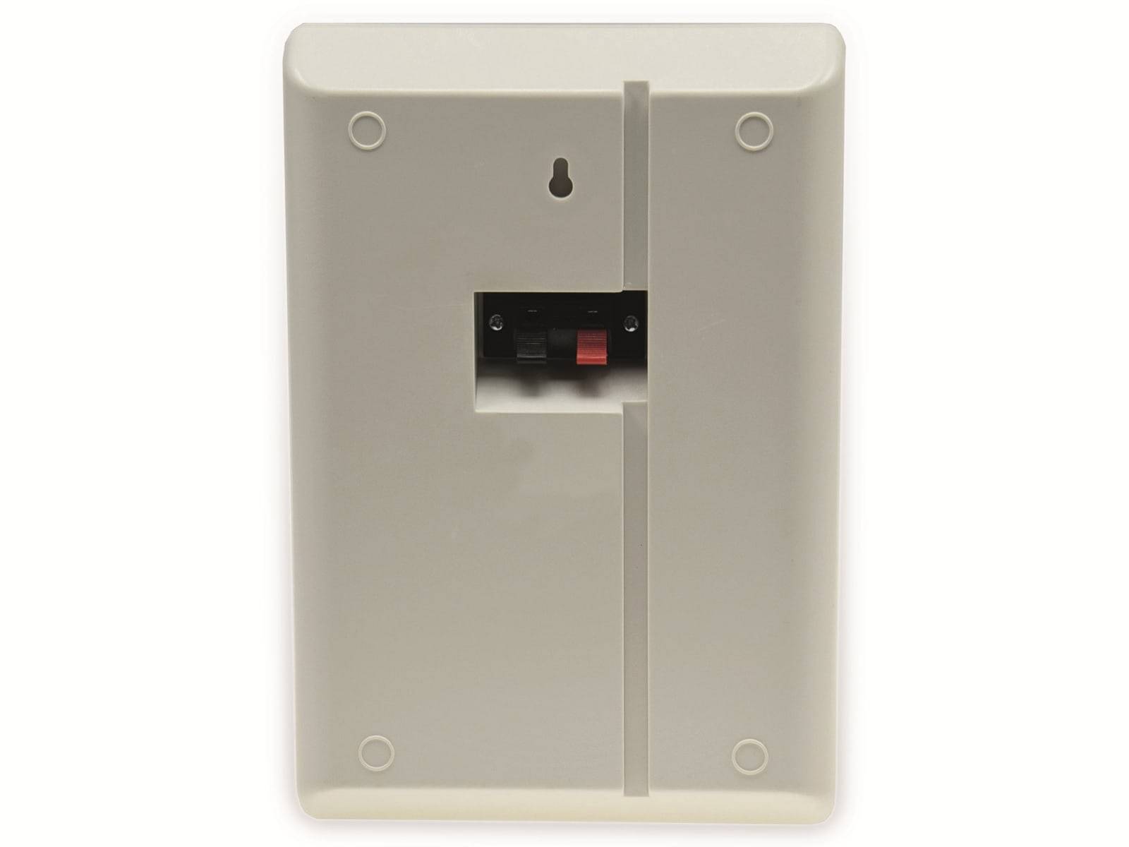 CHILITEC Flach-Lautsprecher 17804, 40 W, weiß, 2 Stück-1