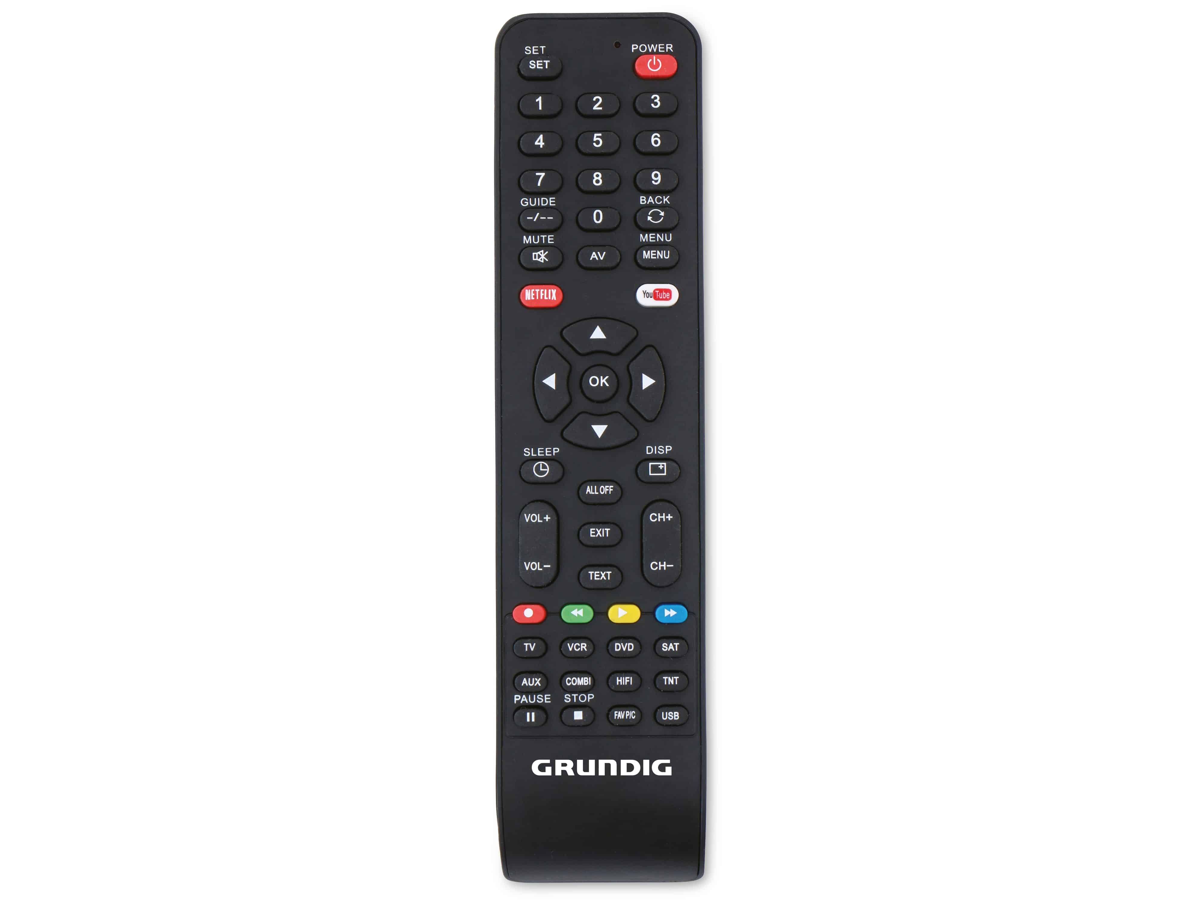 GRUNDIG Universal-Fernbedienung, 8-in-1-0