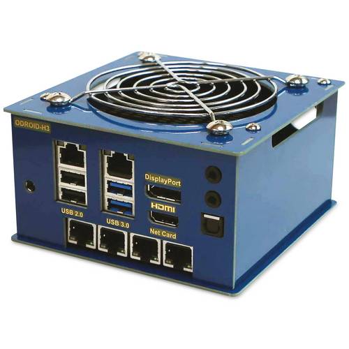 ODROID H3-CASE 6 SBC-Gehäuse Blau