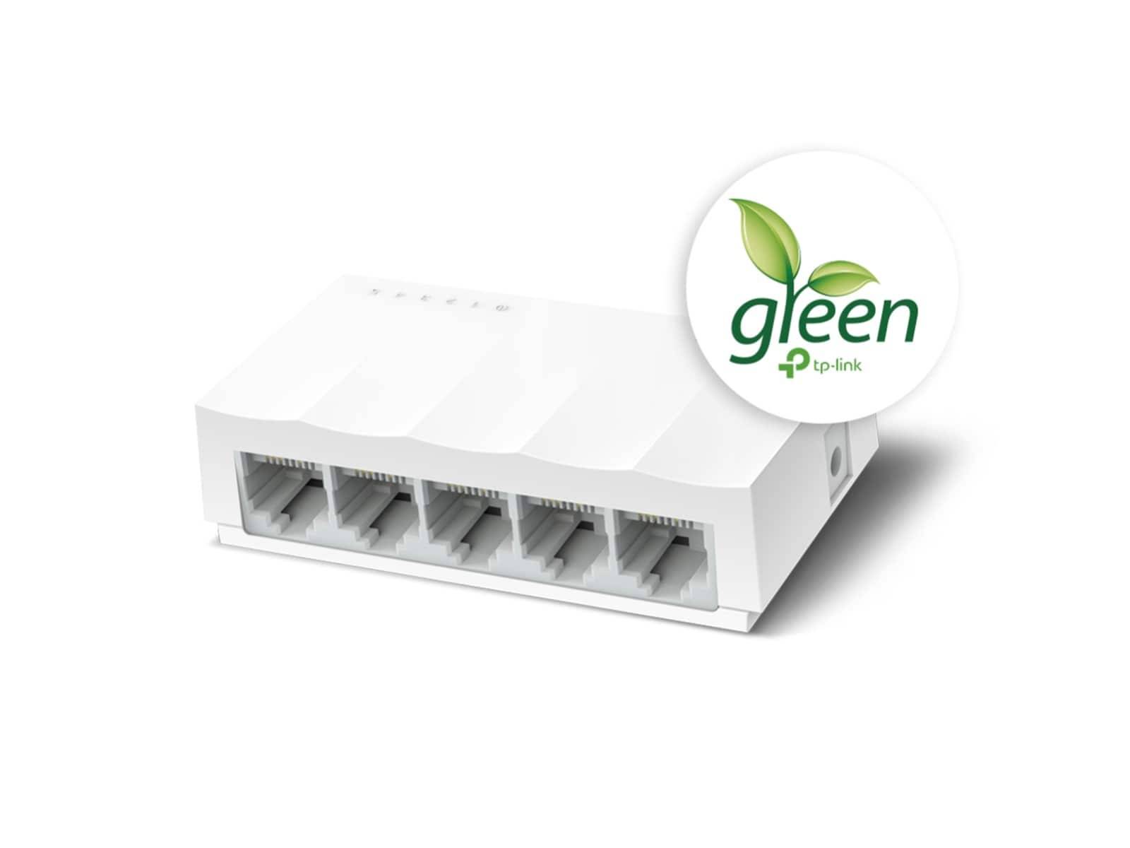 TP-LINK LiteWave Switch LS1005, FastEthernet, unmanaged, 5-port-1