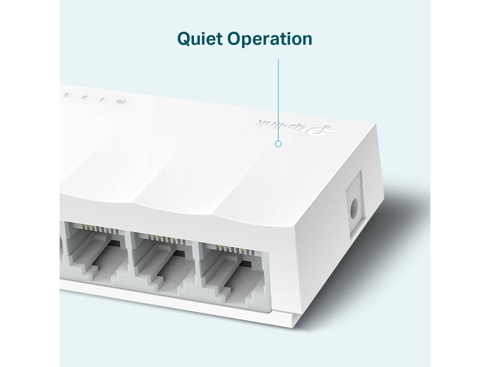 TP-LINK LiteWave Switch LS1005, FastEthernet, unmanaged, 5-port-3