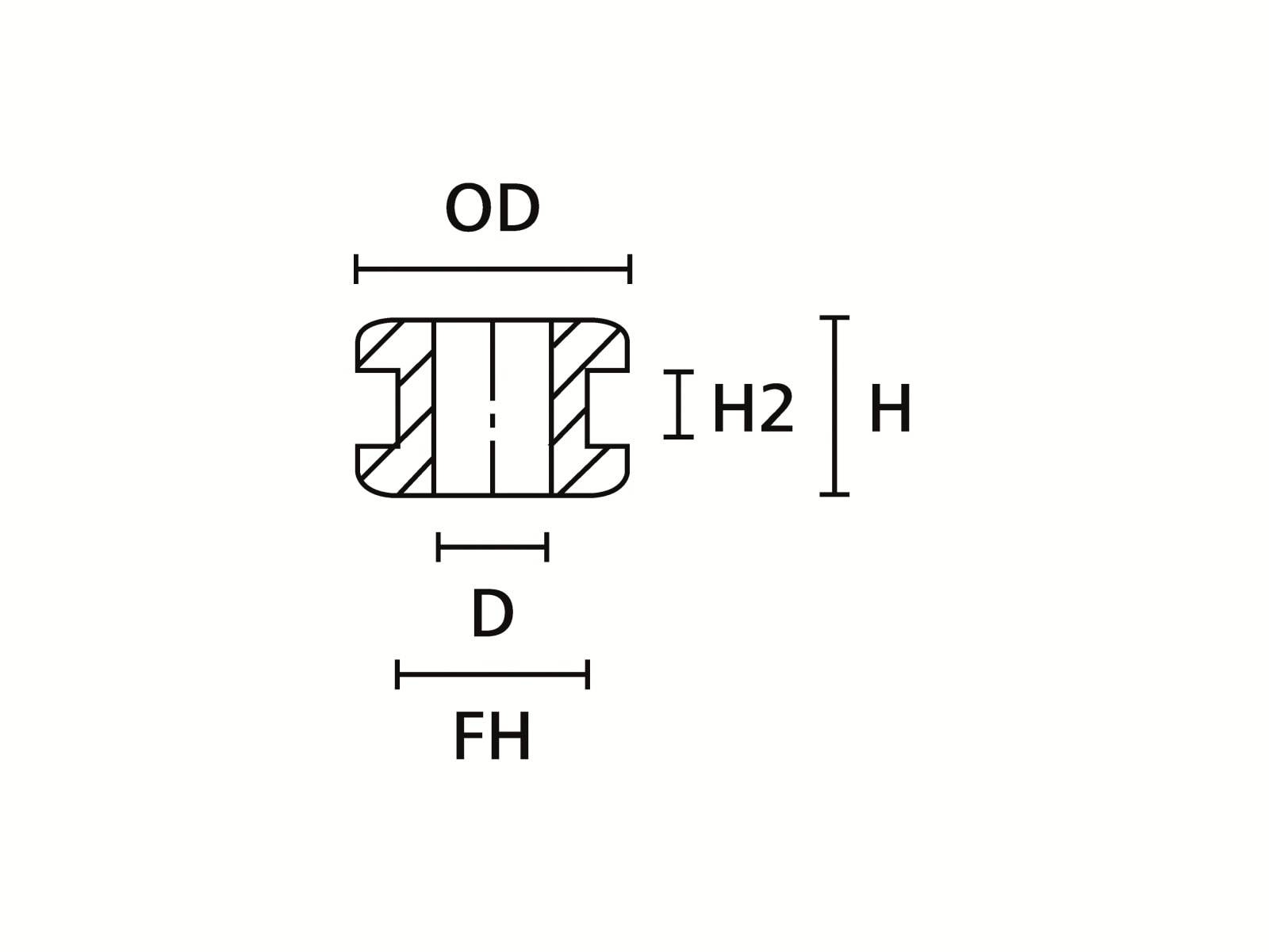 HELL HV1204-PVC-BK Durchführungstülle sw 633-02040-1