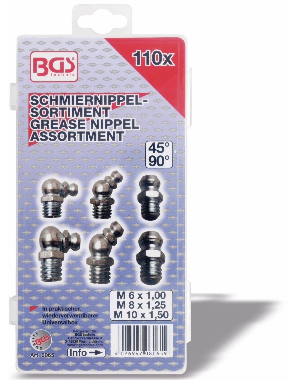 Symbolbild für Schmiernippel-Sortiment 110-tlg.