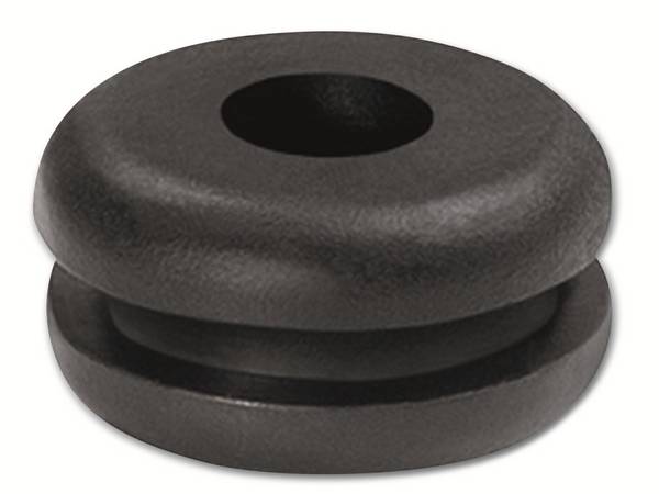 HellermannTyton Kabeldurchführungstülle ø 4 mm (HV1209 PVC-FR BK 1000)