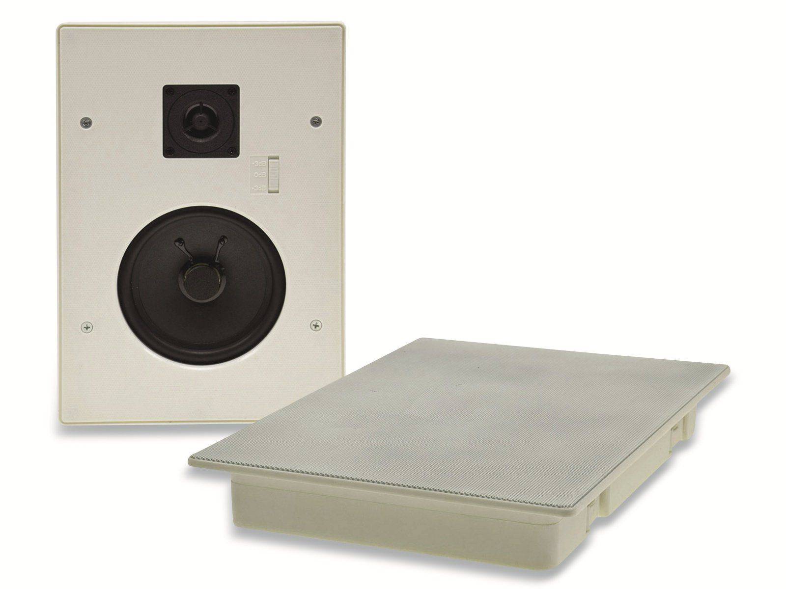 ChiliTec - Einbaulautsprecher 2-Wege, 30x20cm, 120W, weiß-0