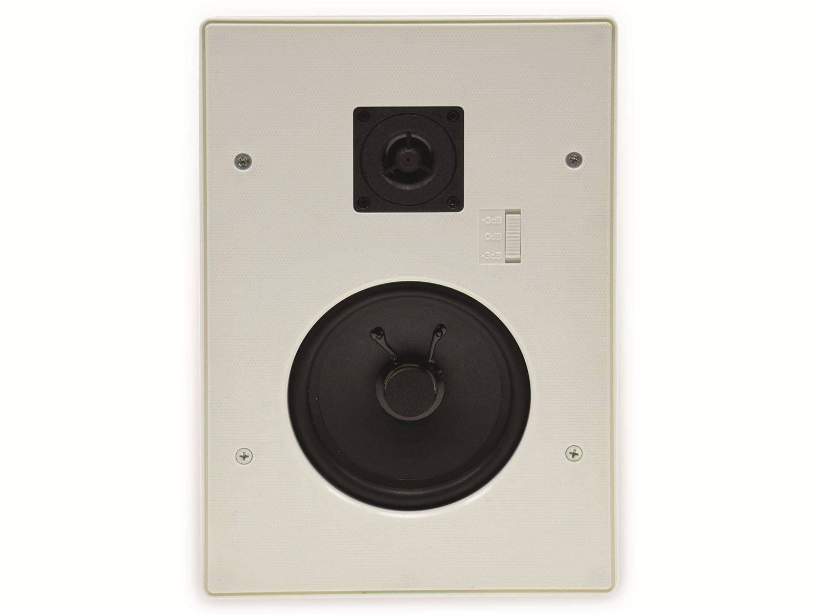 ChiliTec - Einbaulautsprecher 2-Wege, 30x20cm, 120W, weiß-2