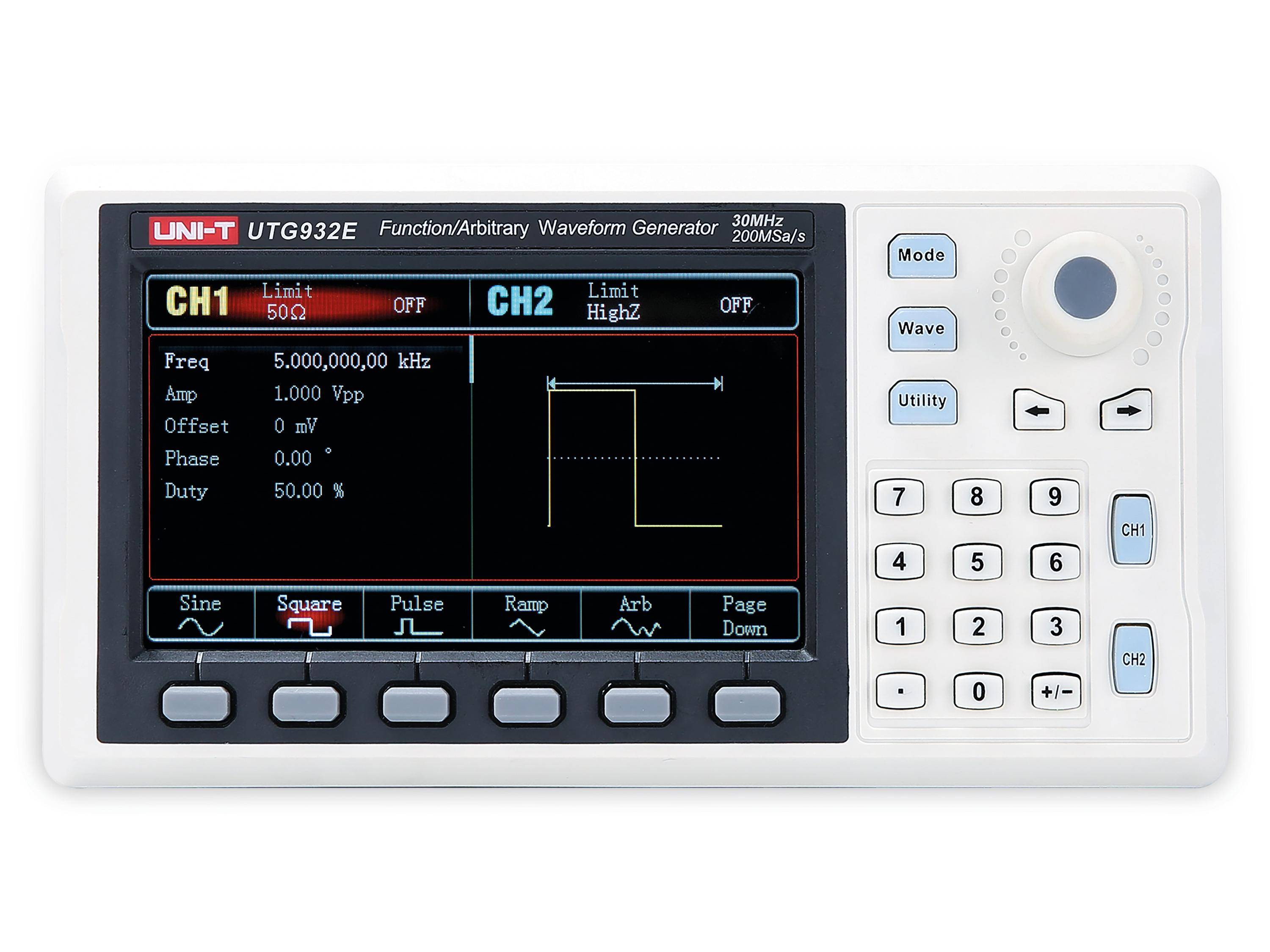 UNI-T Funktionsgenerator UTG932E, 30 MHz-0