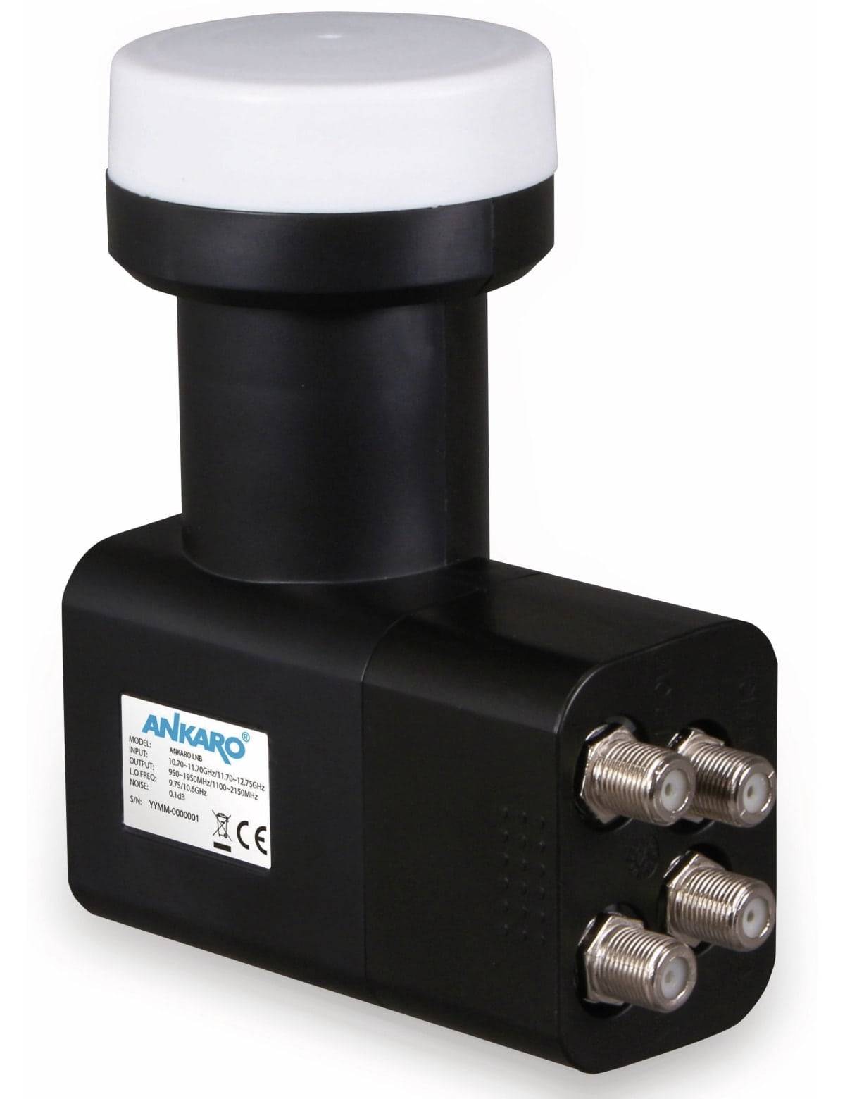 ANKARO Quad-LNB LNC 4004-0