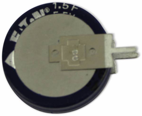EATON Gold Cap-Elko 1,5F, 5,5V, radial, RM 5 mm, KR-5R5V155-R