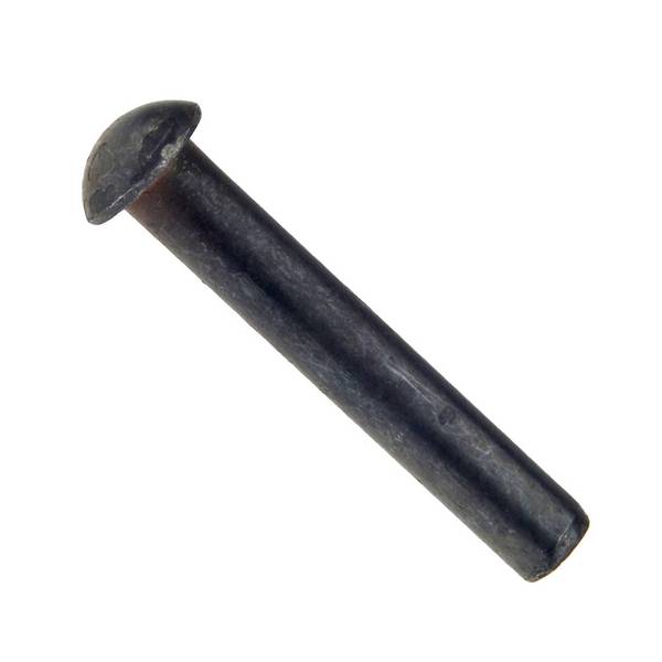 Halbrundnieten Vollnieten DIN 660 Stahl blank 6 x 30 - 250 Stück