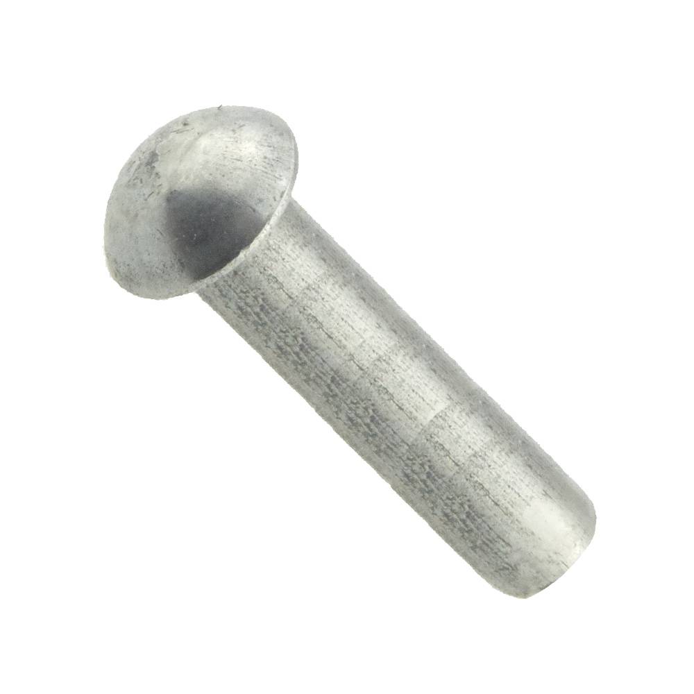 Halbrundnieten Vollnieten DIN 660 Edelstahl A2 6 x 30 - 100 Stück-0