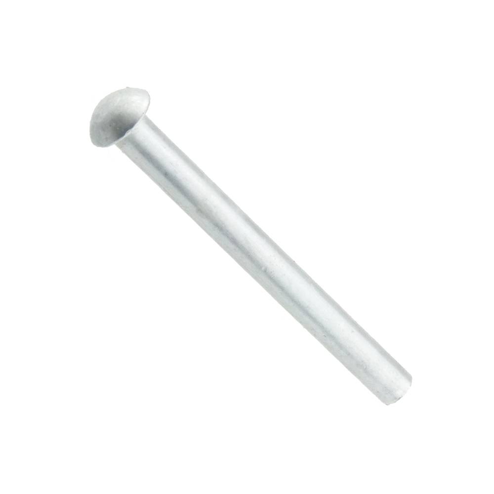 Halbrundnieten Vollnieten DIN 124 Aluminium 10 x 20 - 100 Stück-0