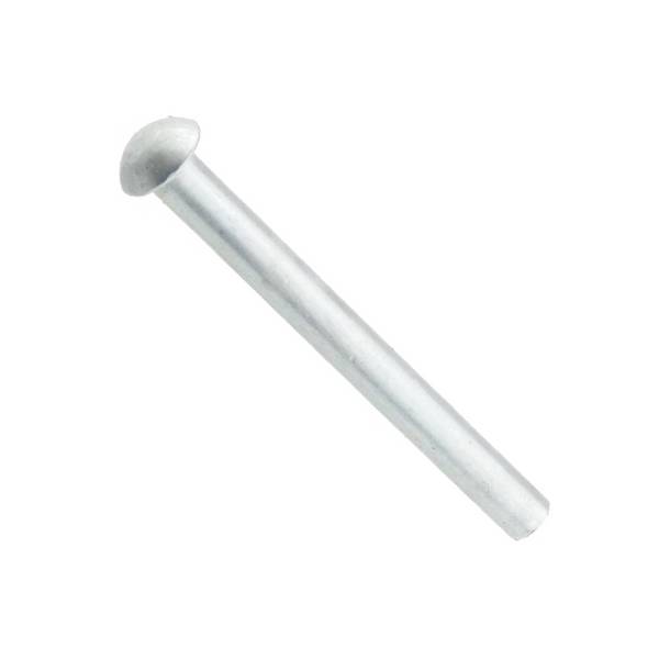 Halbrundnieten Vollnieten DIN 660 Aluminium 6 x 25 - 250 Stück