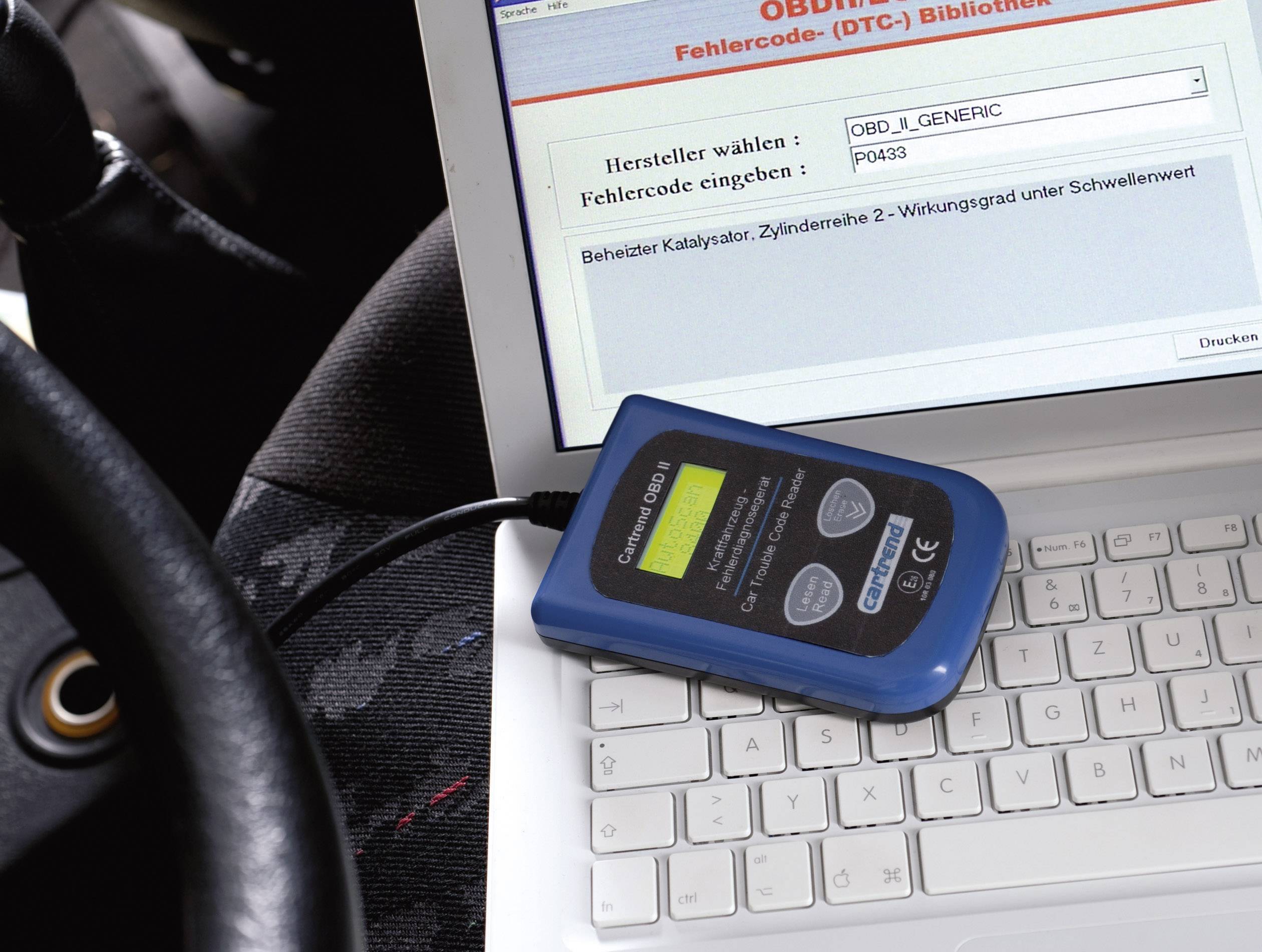cartrend OBD II Diagnosetool 80234 Passend für (Auto-Marke): Universal-2