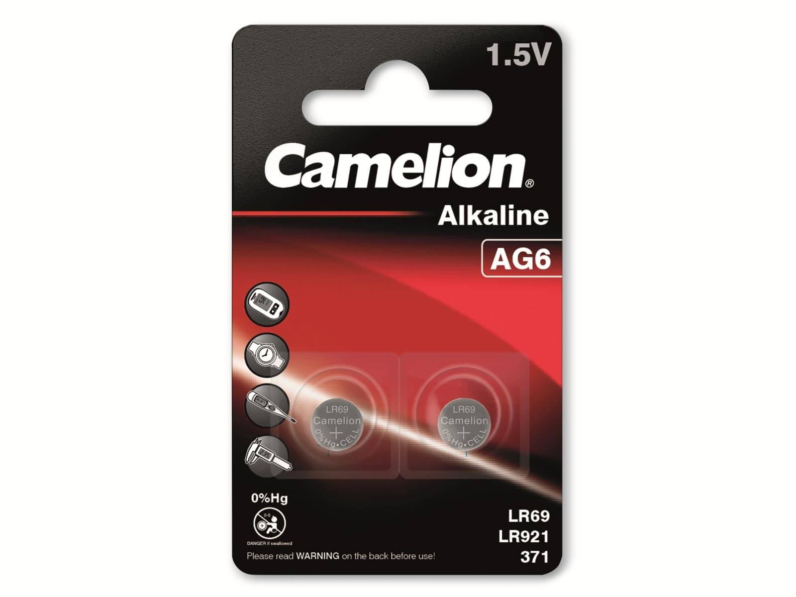 CAMELION Knopfzelle AG6, 2 St.-2