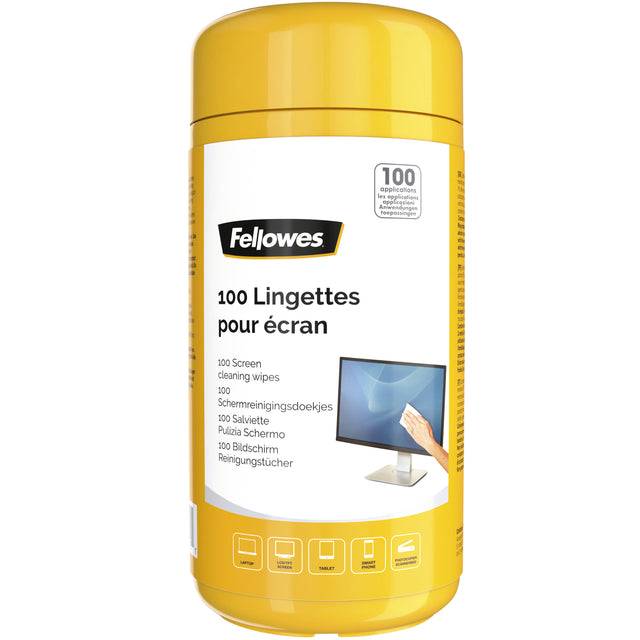 Fellowes 9970330, Geräte-Reinigungstücher, Notebook, Mehrfarben, Universal, 82 mm, 82 mm-1