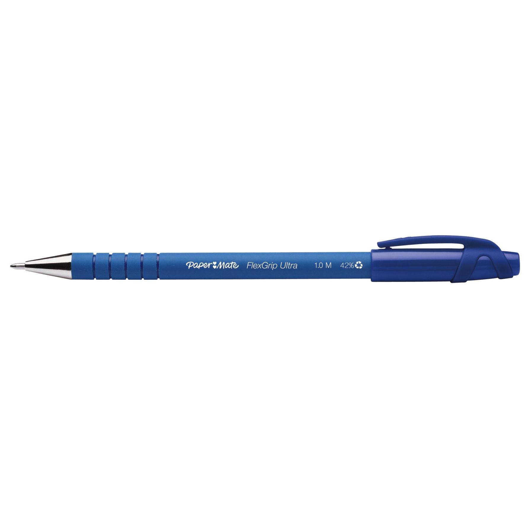 PAPER MATE Kugelschreiber Flexgrip Ultra Stick M Blau 12Stk-1