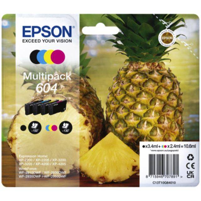 Epson 604 Multipack - 4er-Pack - Schwarz, Cyan, Magenta, Gelb-2