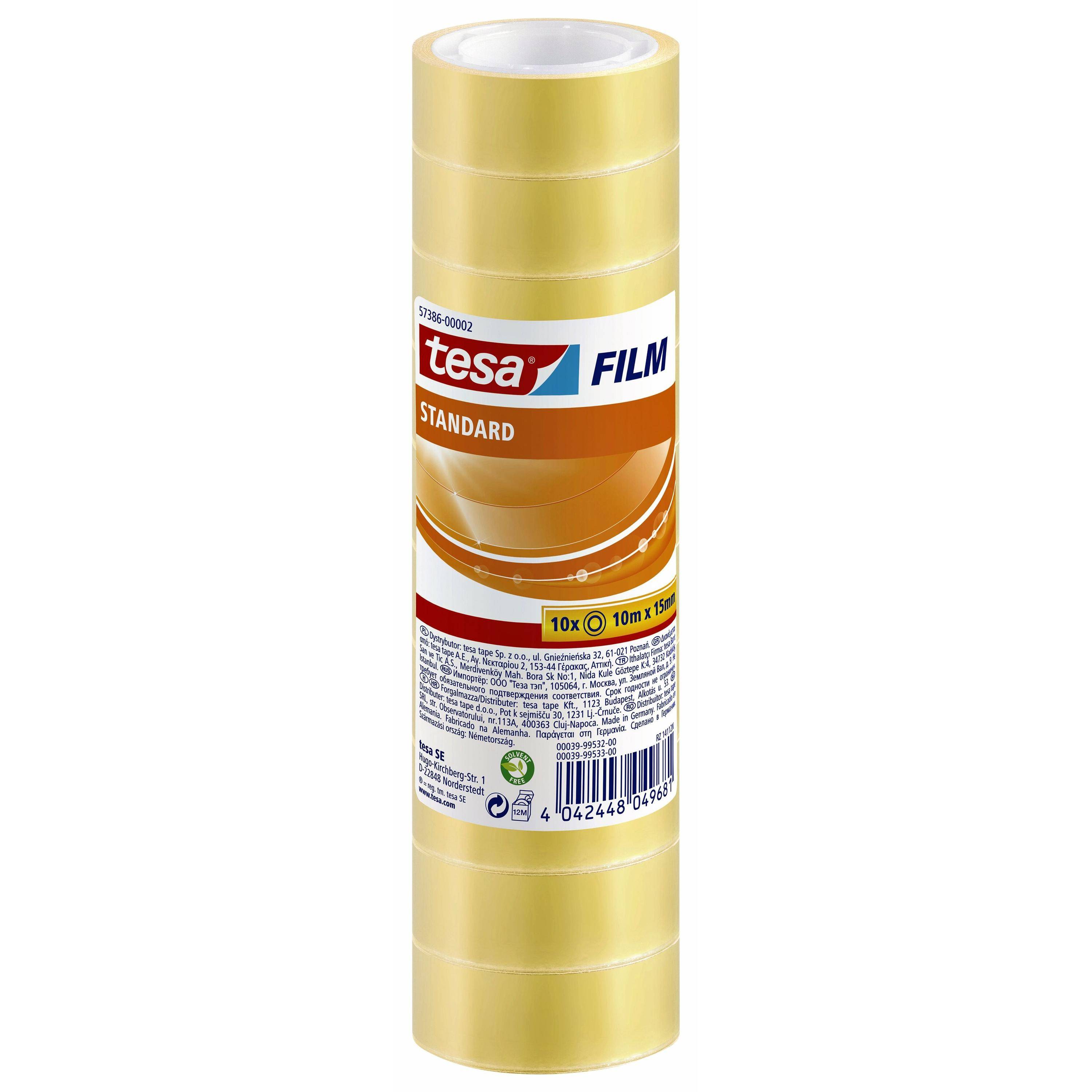 Klebefilm 15mmx10m 10 St./Pack. - Artikel: 164231600-3