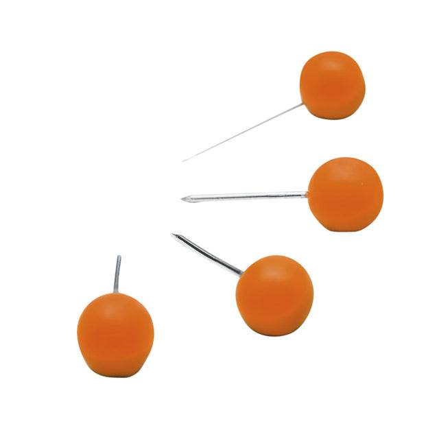 Pinnwandnadel orange 100 St./Pack. - Artikel: 154041520-2