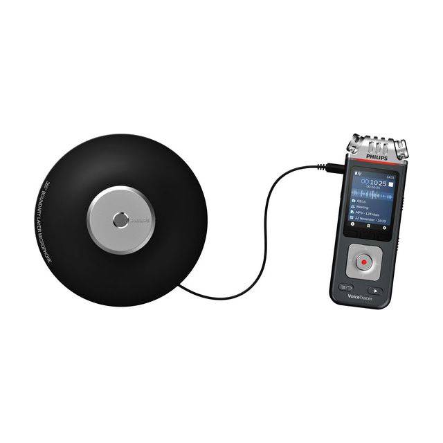 Philips DVT-8110 Digitales Diktiergerät Aufzeichnungsdauer (max.) 2147 h Anthrazit, Chrom-5