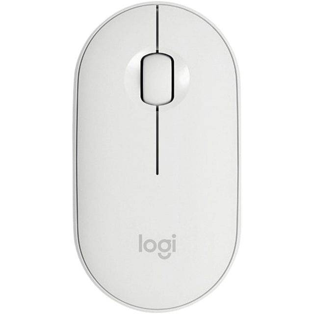 Logitech Pebble M350 Maus Bluetooth®, Funk Optisch Weiß 3 Tasten 1000 dpi Geräuscharme Tasten-5