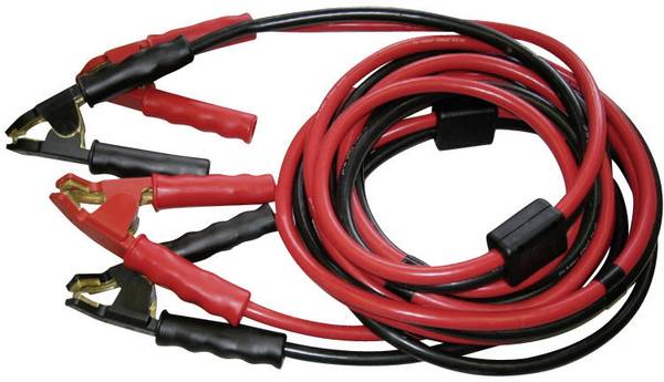 SET® TS 700 Starthilfekabel 50 mm² Kupfer 7.00 m mit Schutzschaltung, mit abgewinkelten Messing-Zangen