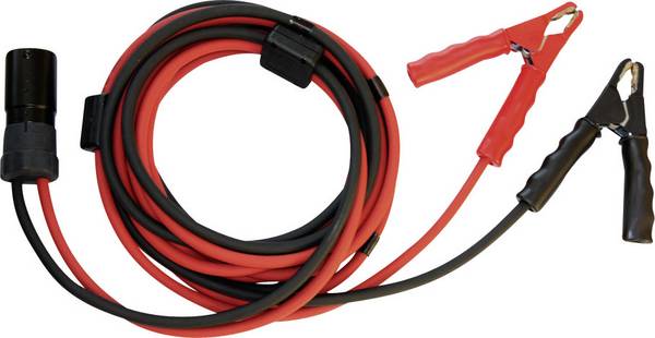 SET® TS 170 Starthilfekabel 35 mm² Kupfer 5.00 m NATO-Stecker, mit Stahlblech-Zangen, mit Schutzschaltung