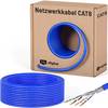 hb-digital CAT 8 Kabel LAN Kabel max. 2000 MHz S/FTP AWG22 LSZH blau