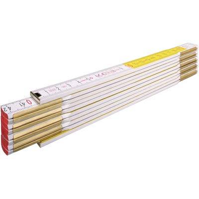10 Stk. Stabila Holz-Gliedermaßstab 617, ws/ge-1