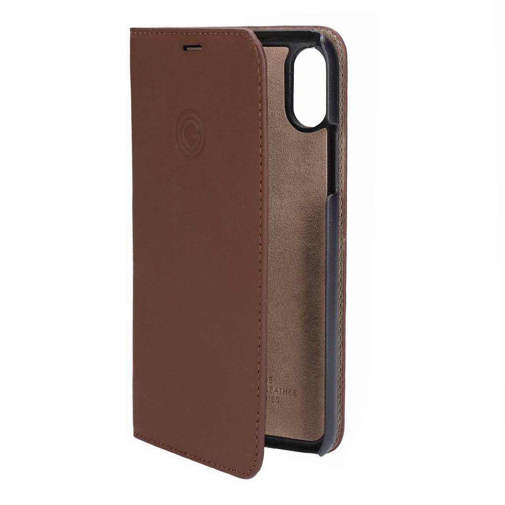Mike Galeli Marc Schutzhülle Book Cover für Apple iPhone X in braun-0