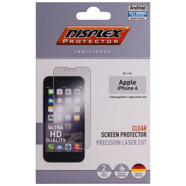 Displex Displayschutzfolie für Apple iPhone 6