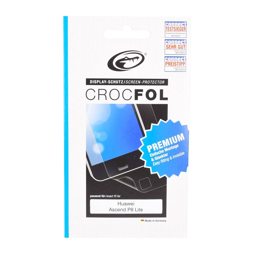 Crocfol Premium Display Schutz Huawei Ascend P8 Lite-0
