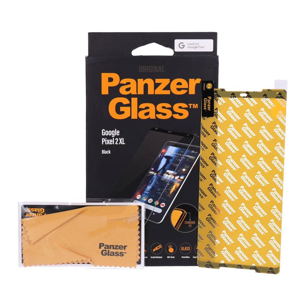 Panzerglass Displayschutz aus Glas für Google Pixel 2 XL in schwarz-0