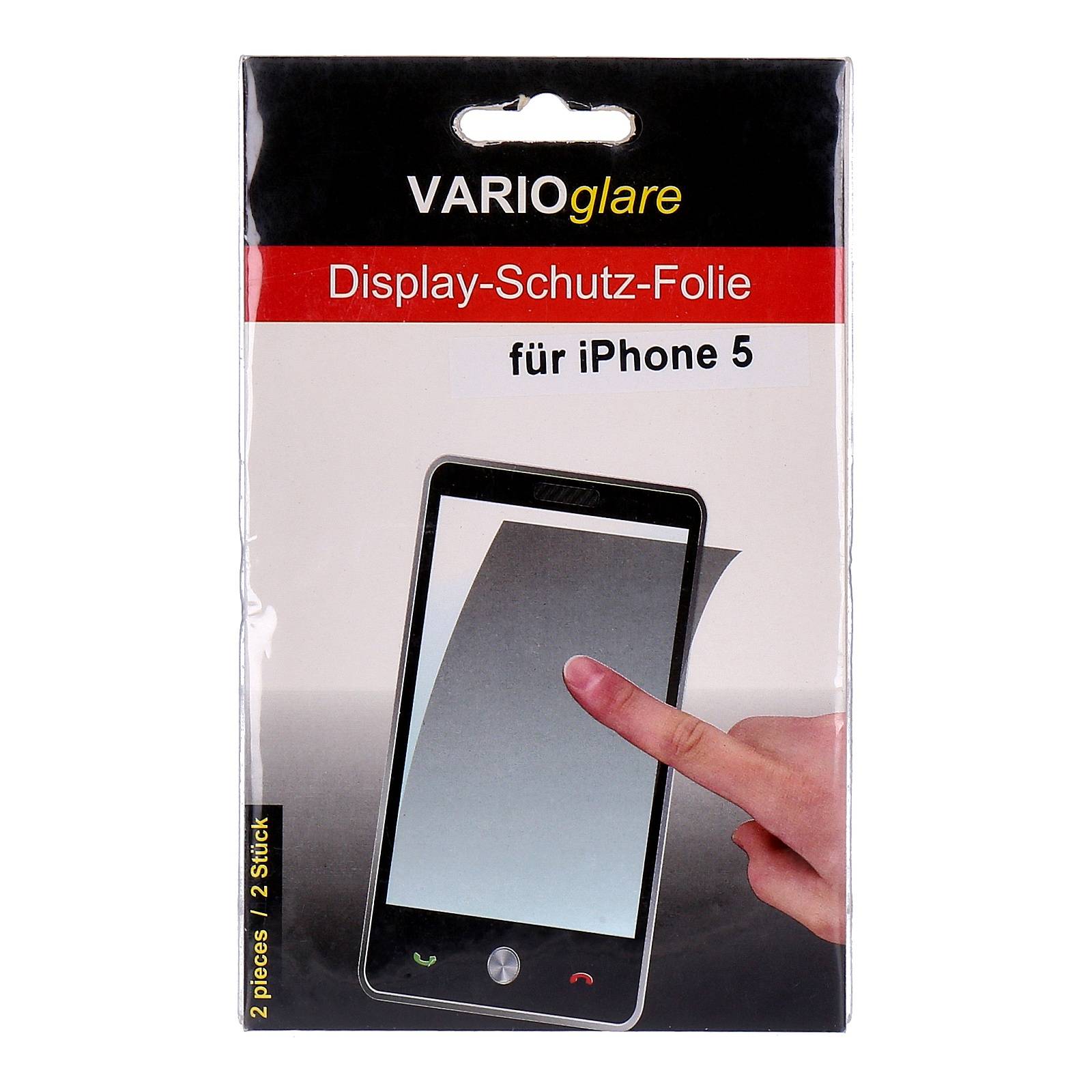 VarioGlare Iphone 5 Displayschutzfolie (2er Pack)-0