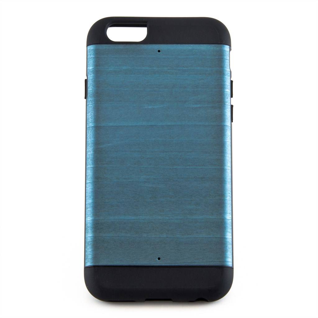 Man&Wood Slim M1534B Echtholzcover für iPhone 6 6s in blau M1534B-0